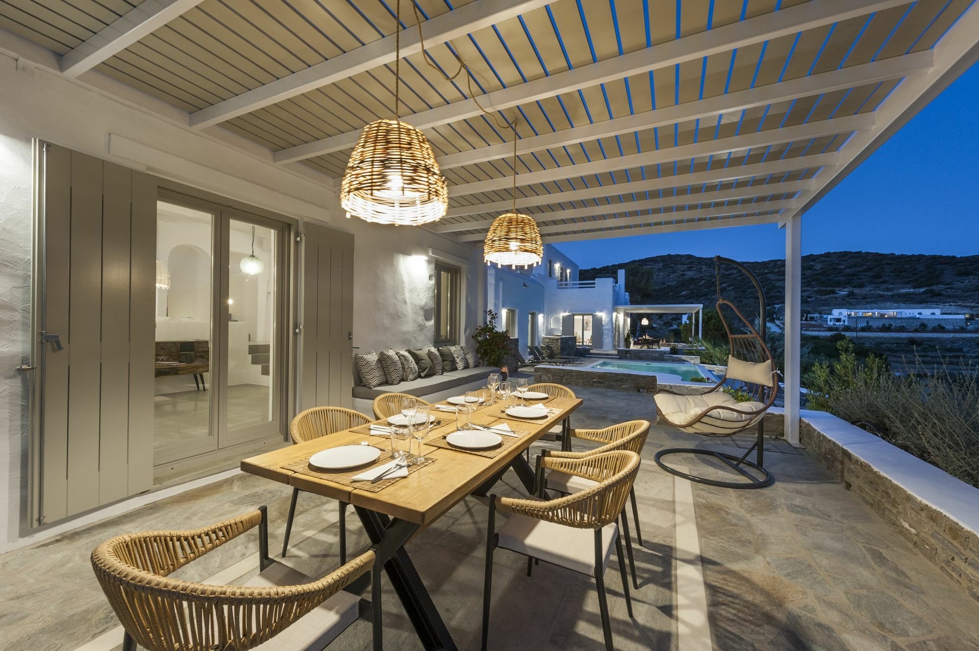 Niriides Luxury Villas Aliki  Exterior photo